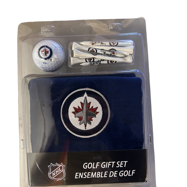 Towel, Ball, Tees Gift Set Winnipeg Jets