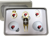 Deluxe Gift Tin Set BC Lions - White Balls