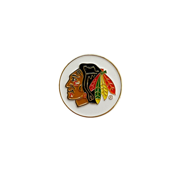 Chicago Blackhawks Ball Marker