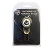 Brass Divot Tool w/Ball Marker Vancouver Canucks