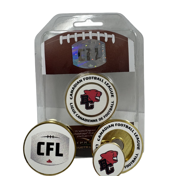 CFL Medallion w/Ball Marker BC Lions