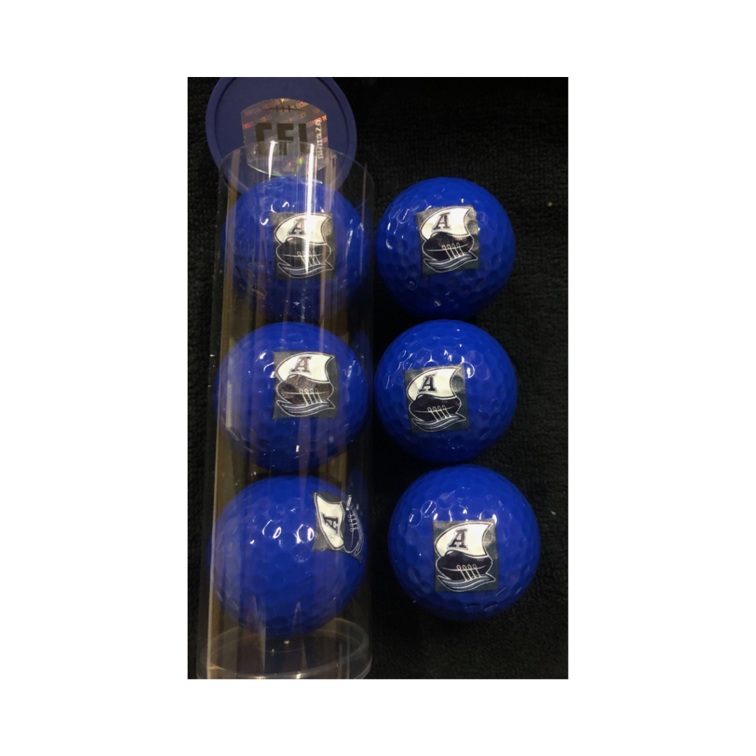 3 Ball Tube - Toronto Argonauts (Blue)