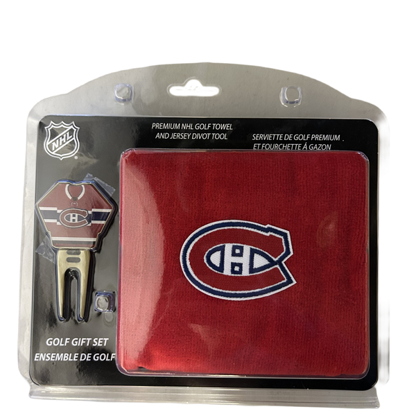 Montreal Canadiens 2 Piece Golf Gift Set