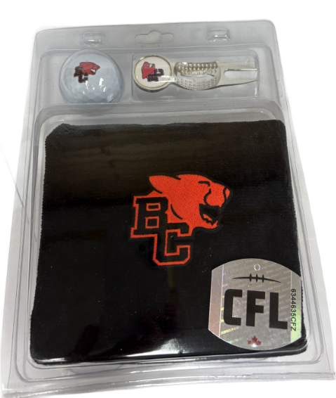 BC Lions 4 Piece Golf Gift Set