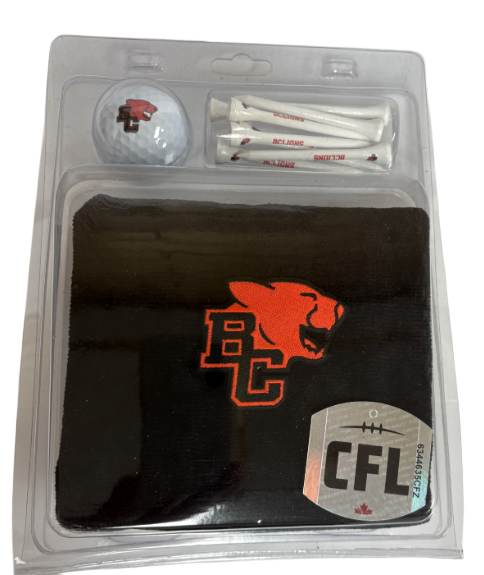 Towel, Ball, Tees Gift Set BC Lions