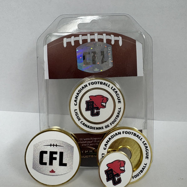 CFL Medallion w/Ball Marker BC Lions