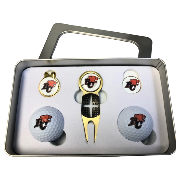 Deluxe Gift Tin Set BC Lions - White Balls