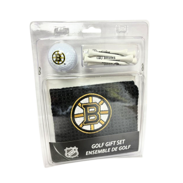 Towel, Ball, Tees Gift Set Boston Bruins