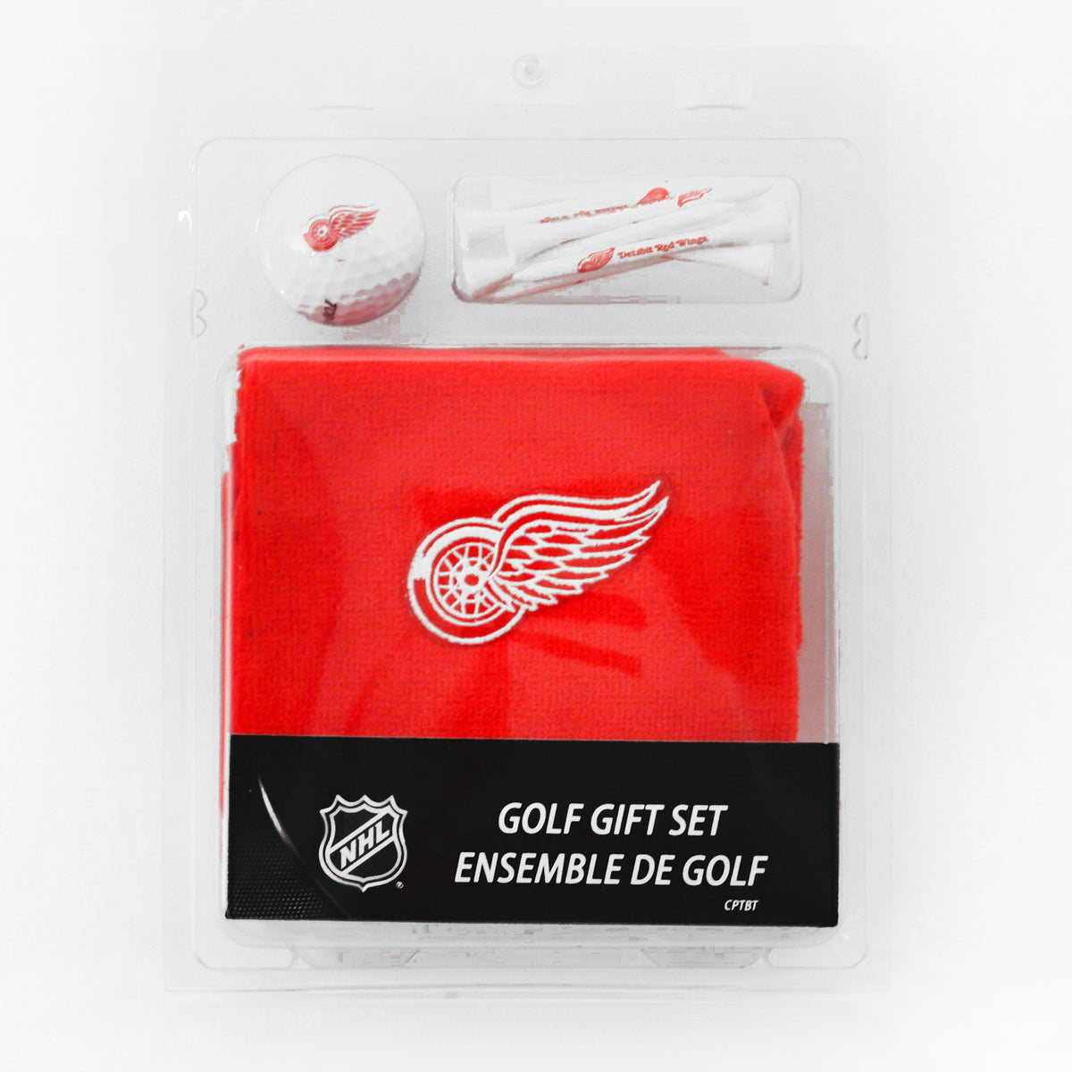 Towel, Ball, Tees Gift Set Detroit Red Wings