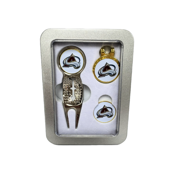 Small Gift Tin Set Colorado Avalanche