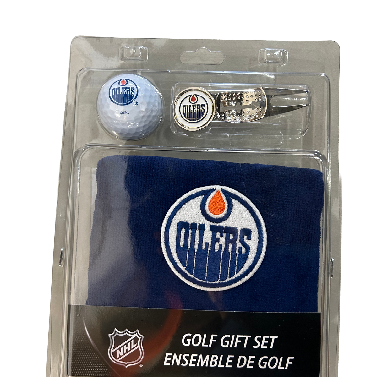 Edmonton Oilers 4 Piece Golf Gift Set