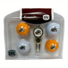 Hamilton Tiger-Cats Divot Tool & 4 Ball Gift Set (Mixed Balls)