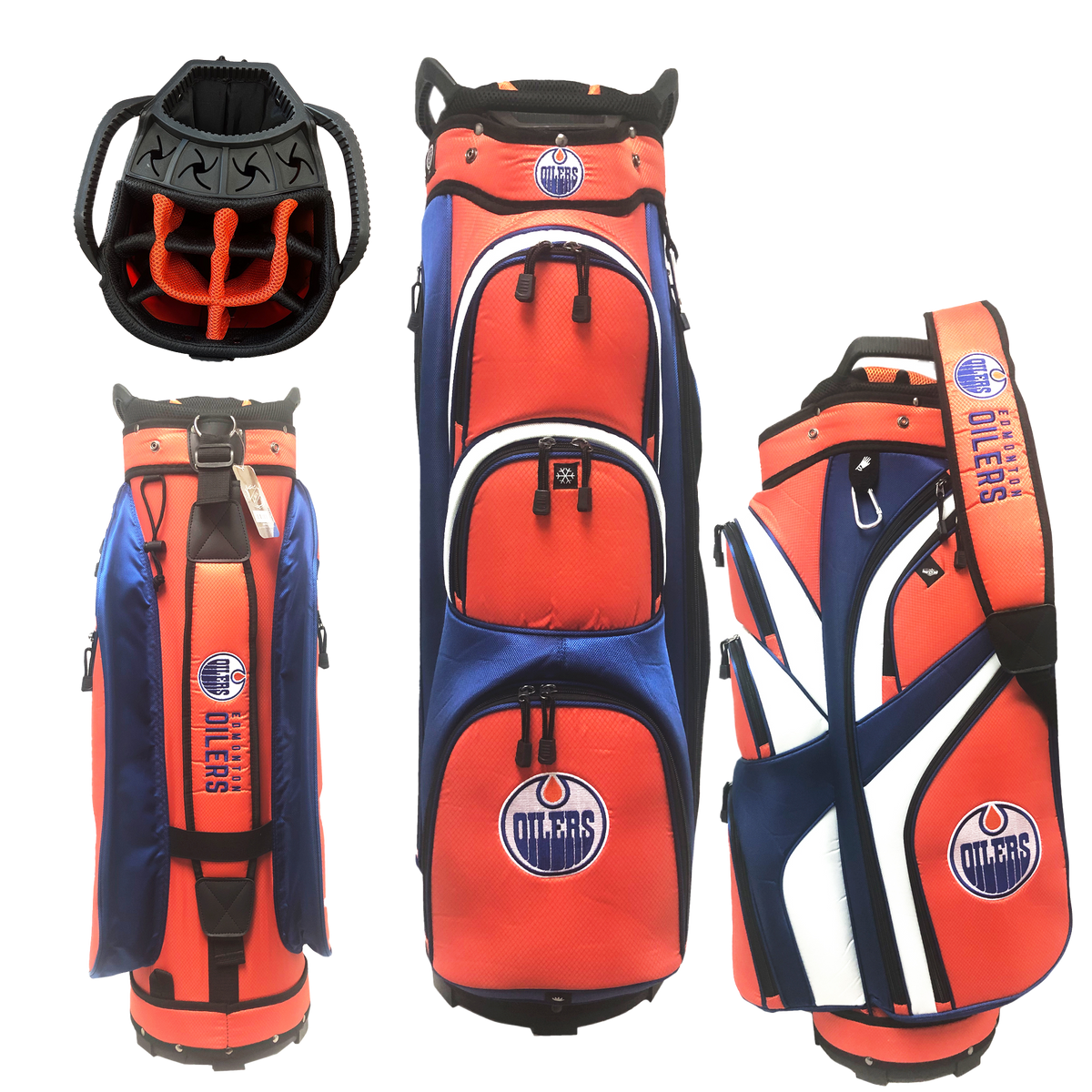 NHL Golf Cart Bag Edmonton Oilers