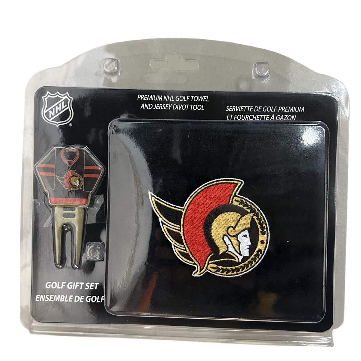 Ottawa Senators 2 Piece Golf Gift Set