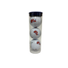 3 Ball Tube - Quebec Nordiques (White)