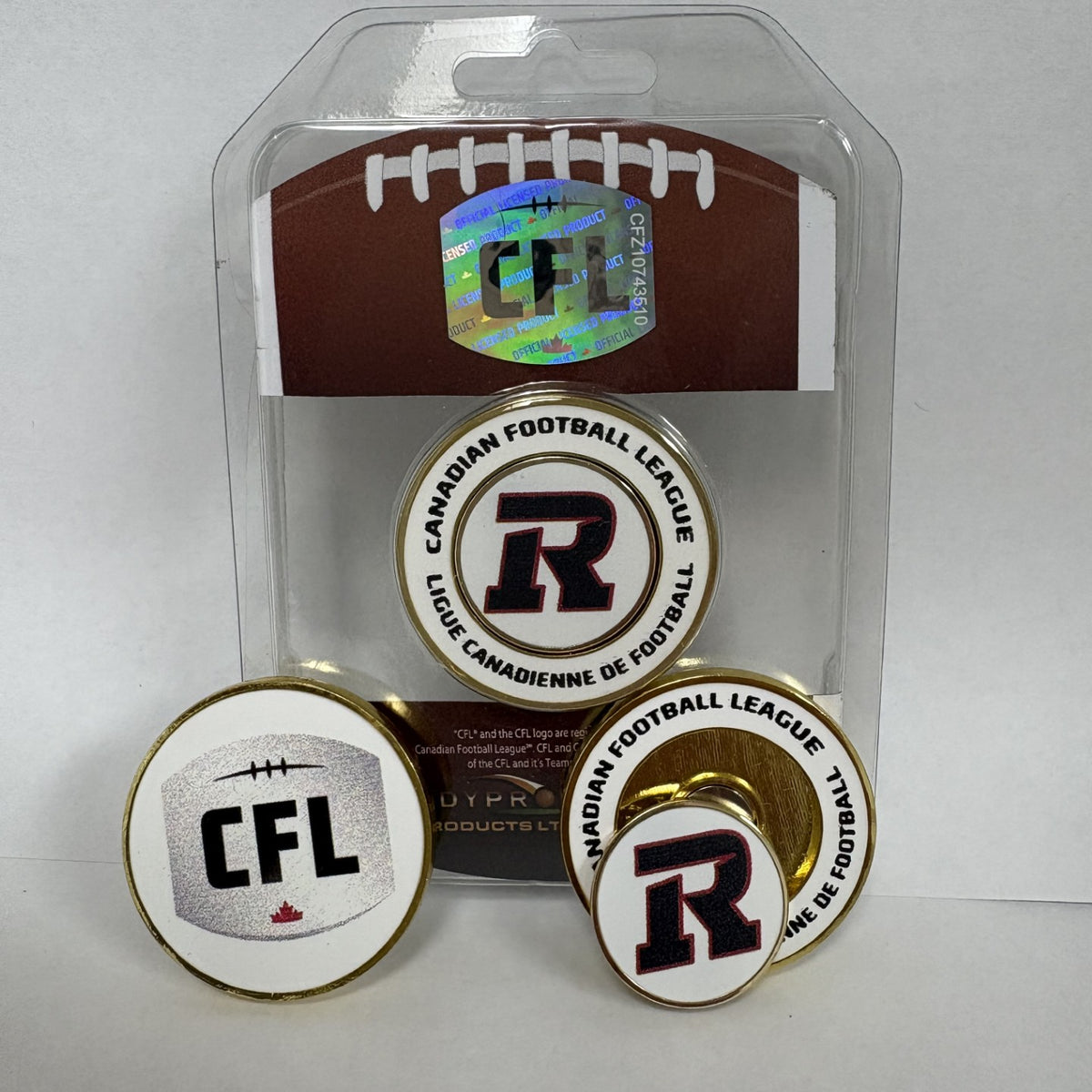 CFL Medallion w/Ball Marker Ottawa Redblacks