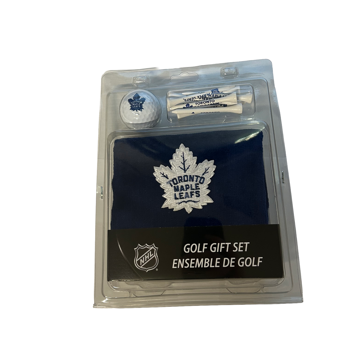 Towel, Ball, Tees Gift Set Toronto Maple Leafs