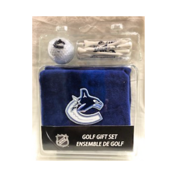 Towel, Ball, Tees Gift Set Vancouver Canucks