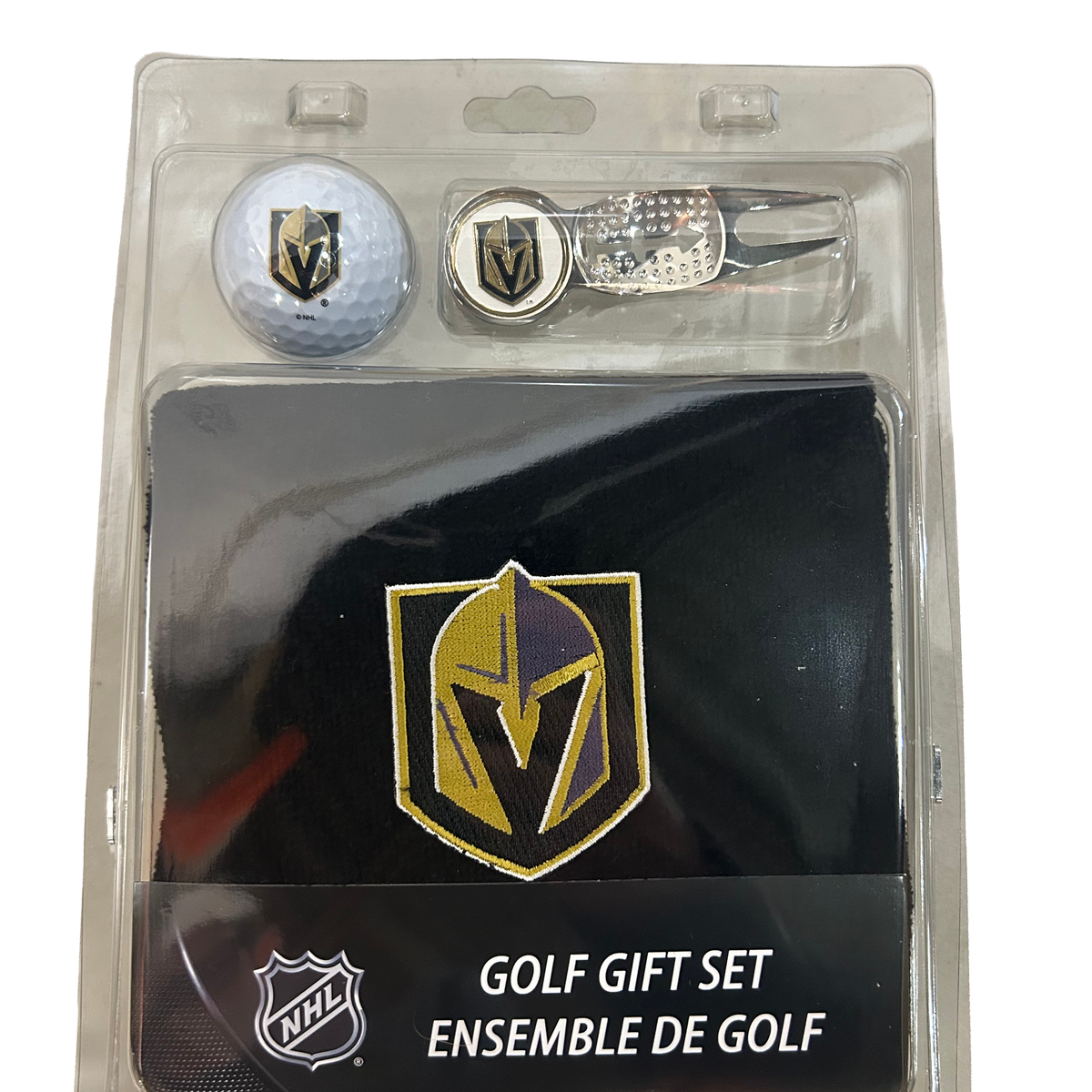 Vegas Golden Knights 4 Piece Golf Gift Set