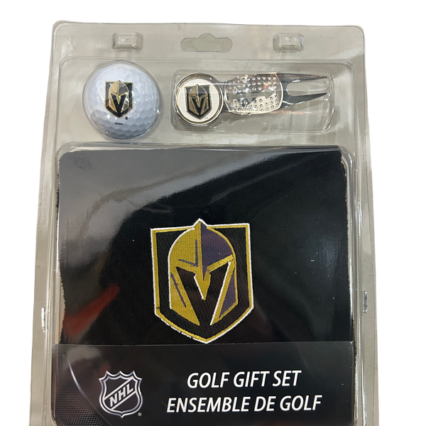 Vegas Golden Knights 4 Piece Golf Gift Set