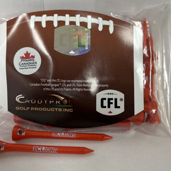 BC Lions Tees - 40 Count (Orange)