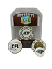 CFL Medallion w/Ball Marker Saskatchewan Roughriders