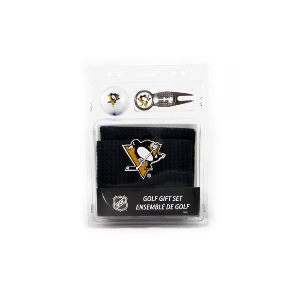 Pittsburgh Penguins 4 Piece Golf Gift Set