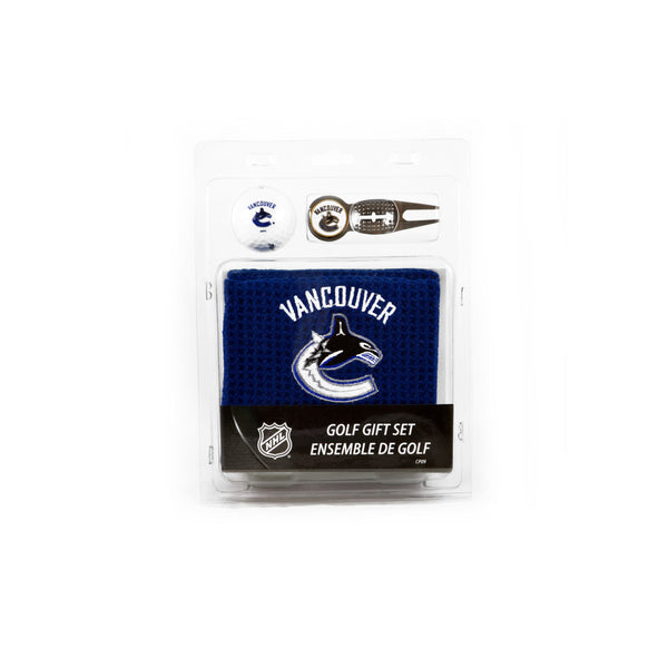 Vancouver Canucks 4 Piece Golf Gift Set