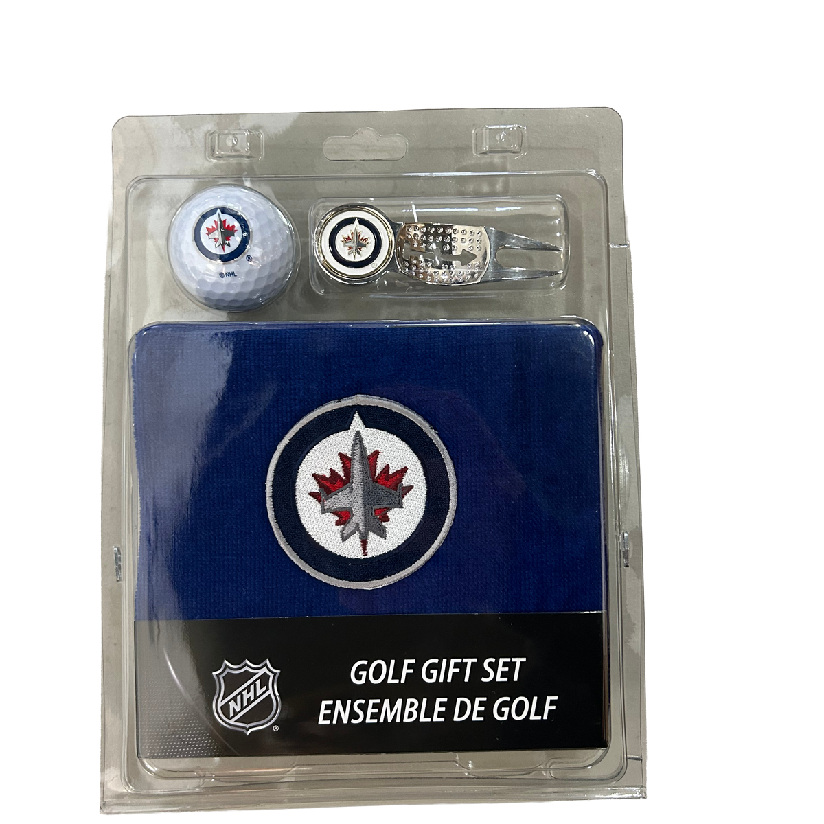 Towel, Ball, Tees Gift Set Winnipeg Jets