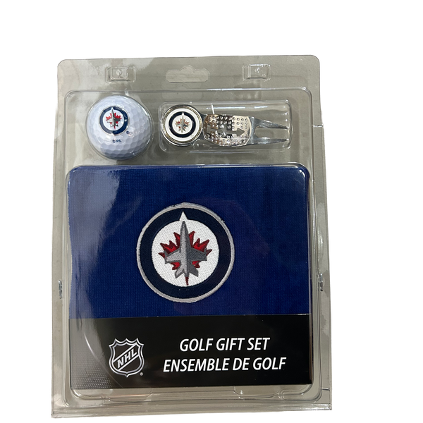 Towel, Ball, Tees Gift Set Winnipeg Jets