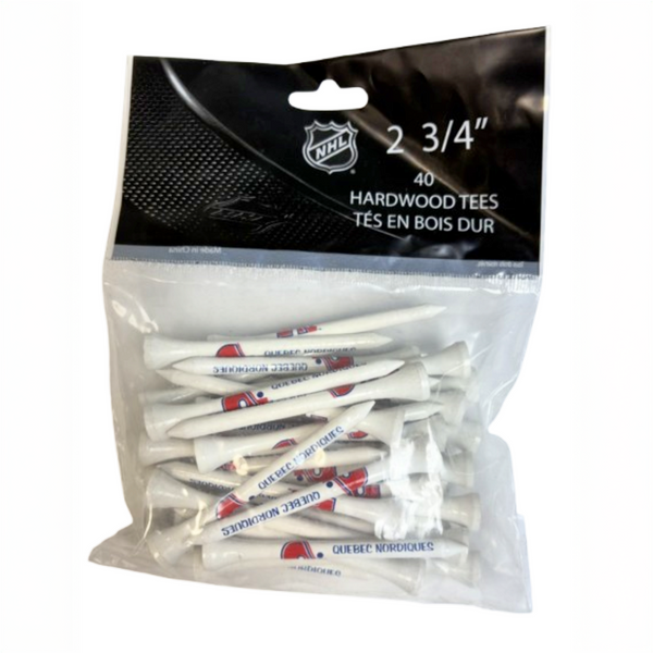Quebec Nordiques Tees - 40 Count (White)
