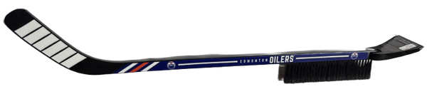 Edmonton Oilers Hockey Stick Winter Brush