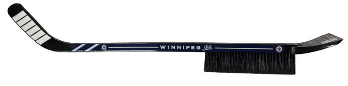 Winnipeg Jets Hockey Stick Winter Brush