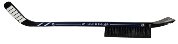 Winnipeg Jets Hockey Stick Winter Brush