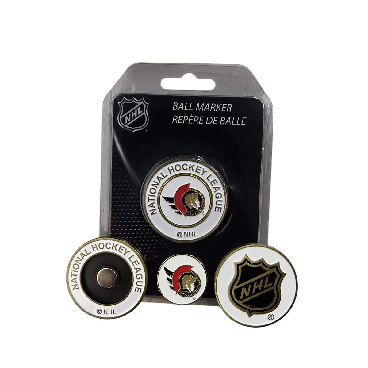 NHL Medallion w/Ball Marker Ottawa Senators