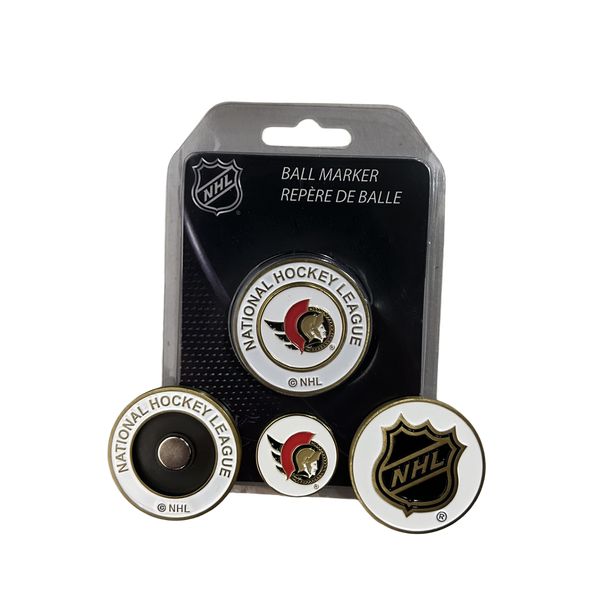 NHL Medallion w/Ball Marker Ottawa Senators