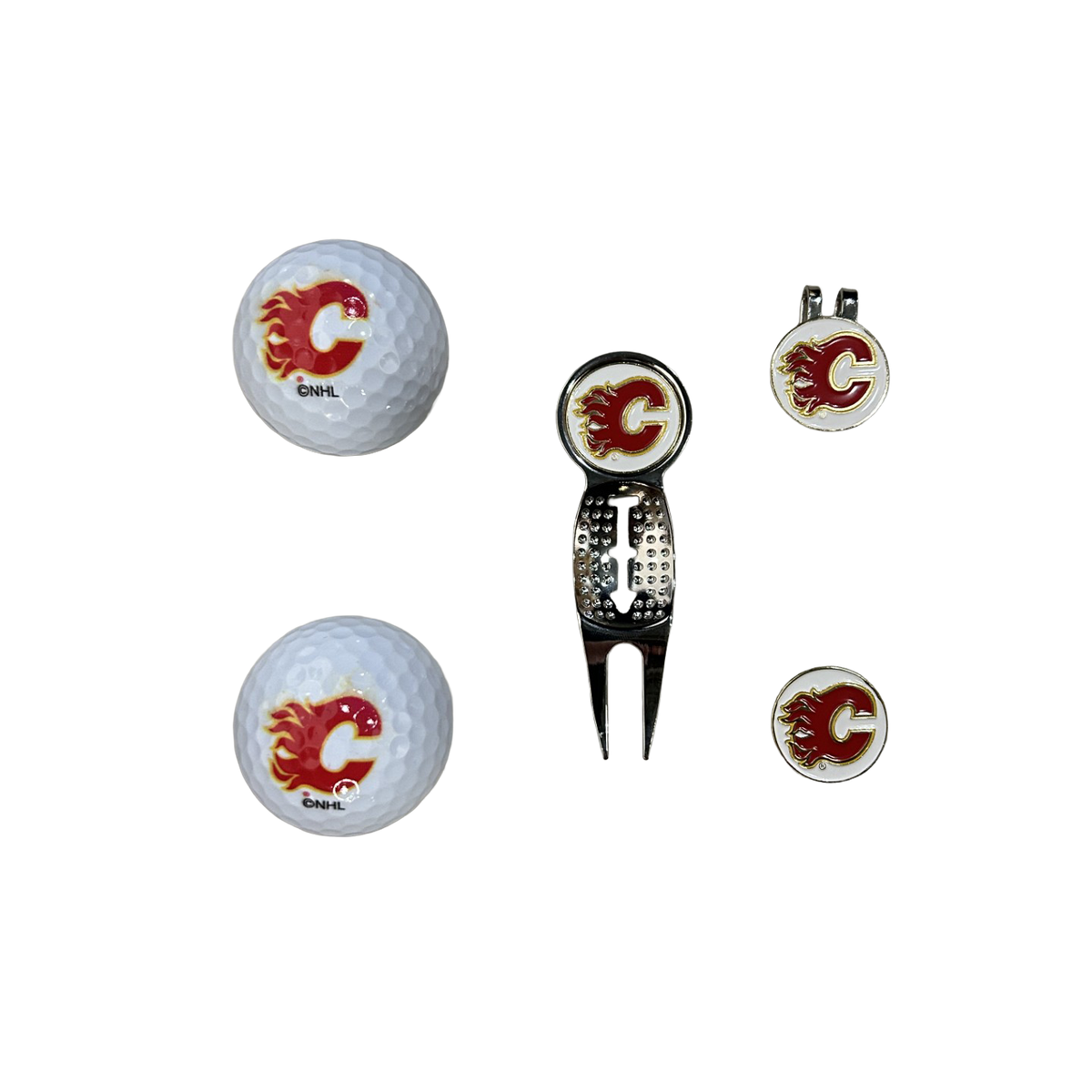 Deluxe Gift Tin Set Calgary Flames