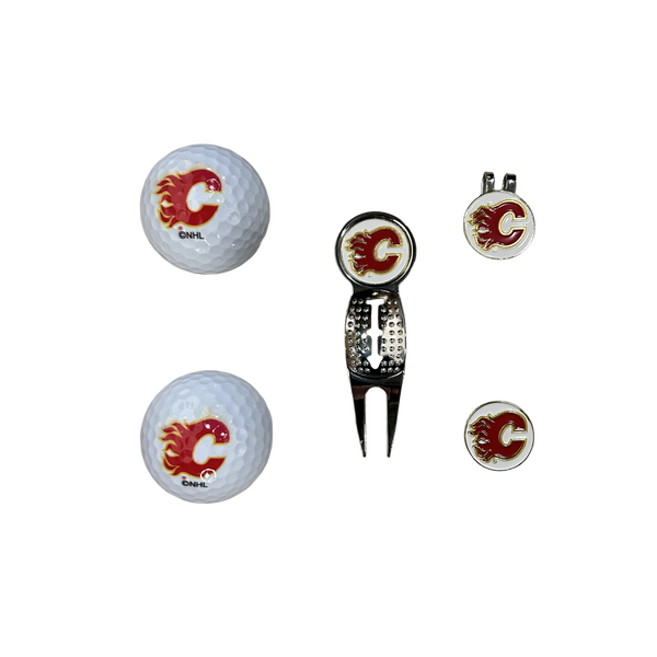 Deluxe Gift Tin Set Calgary Flames