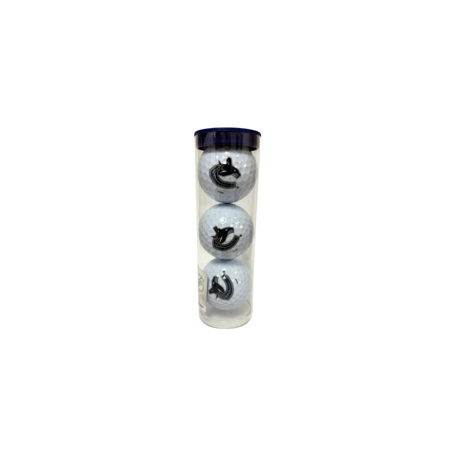 3 Ball Tube - Vancouver Canucks (White)