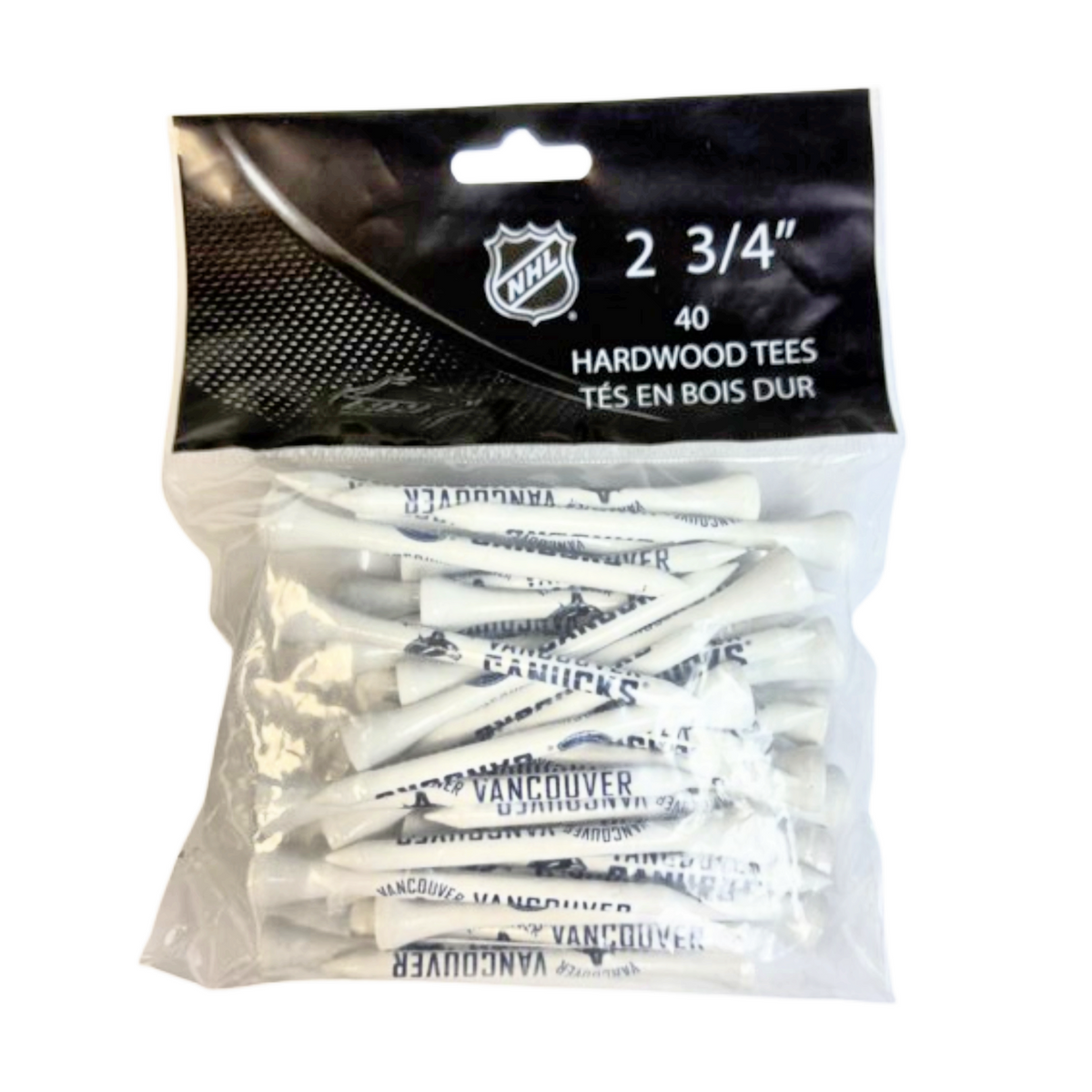 Vancouver Canucks Tees - 40 Count (White)